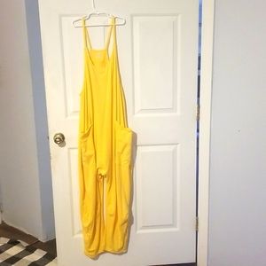 Free People Yellow Onesie Size S